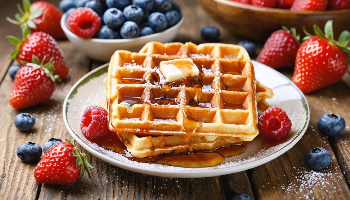 découvrez notre recette express de gaufres légères et croustillantes, perfectes pour un goûter gourmand et rapide à préparer. succombez au plaisir d'une douceur maison en toute simplicité !