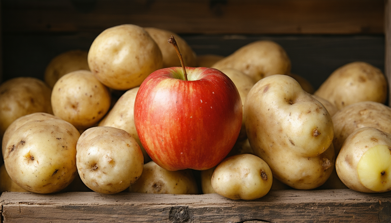 découvrez le secret méconnu d'un simple fruit placé parmi les pommes de terre qui empêche efficacement leur germination, pour conserver vos tubercules plus longtemps.