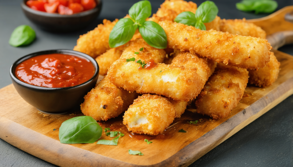 découvrez la recette parfaite des mozzarella sticks, avec un cœur fondant et une croûte croustillante qui ravira vos papilles à chaque bouchée.