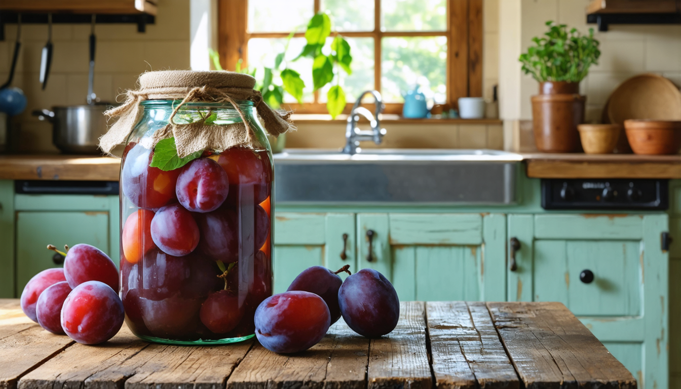 découvrez la recette traditionnelle des prunes à l'eau-de-vie et apprenez tous les secrets pour réussir cette délicieuse préparation maison facilement.