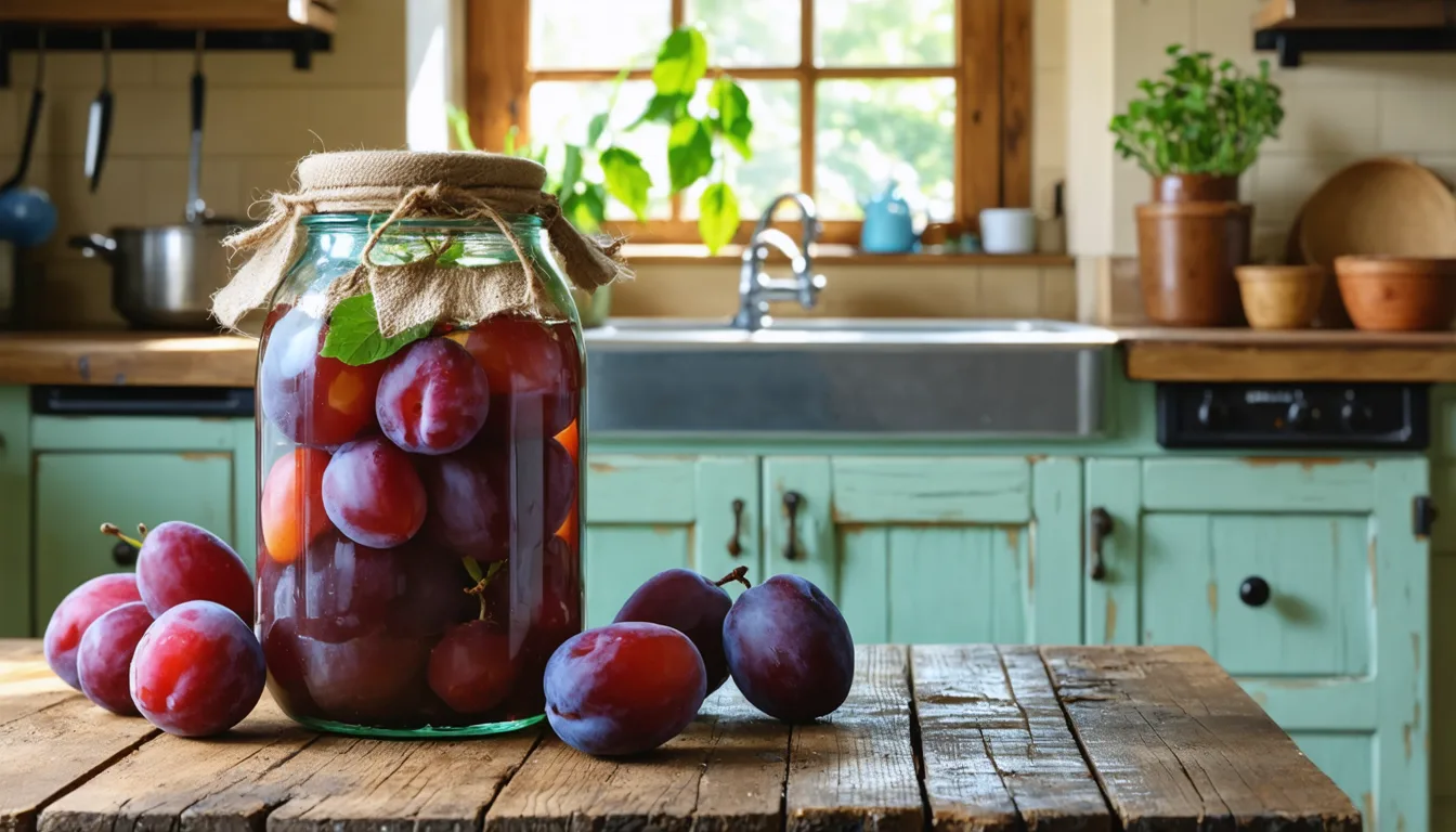 découvrez la recette traditionnelle des prunes à l'eau-de-vie et apprenez tous les secrets pour réussir cette délicieuse préparation maison facilement.