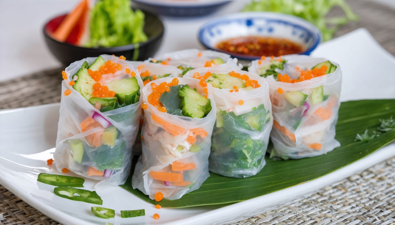 découvrez notre recette facile et gourmande de rouleaux de printemps, parfaite pour un apéritif estival sain et rafraîchissant.