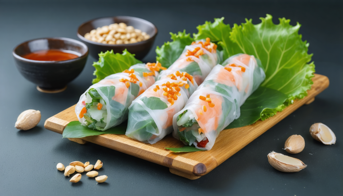 découvrez notre recette simplifiée de rouleaux de printemps, une option fraîche et gourmande parfaite pour un apéritif estival sain et léger.
