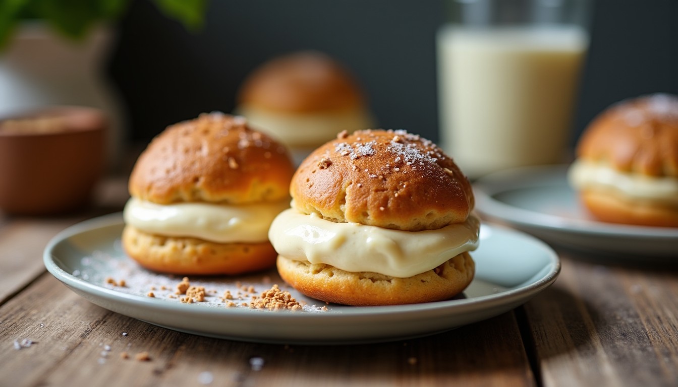 Délicieux choux à la crème légère : la recette simple pour un dessert gourmand