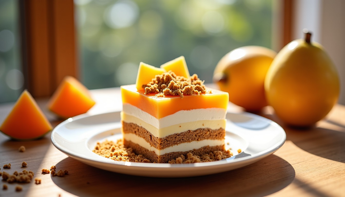 Tiramisu estival léger au melon et spéculoos : l’alliance parfaite entre douceur et fraîcheur