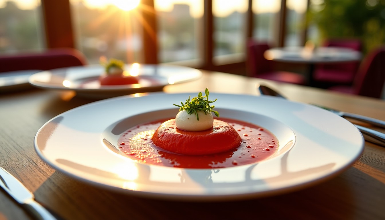 Délice Velouté de Poivron Glacé au Fromage Frais : une Recette Savoureuse et Gourmande