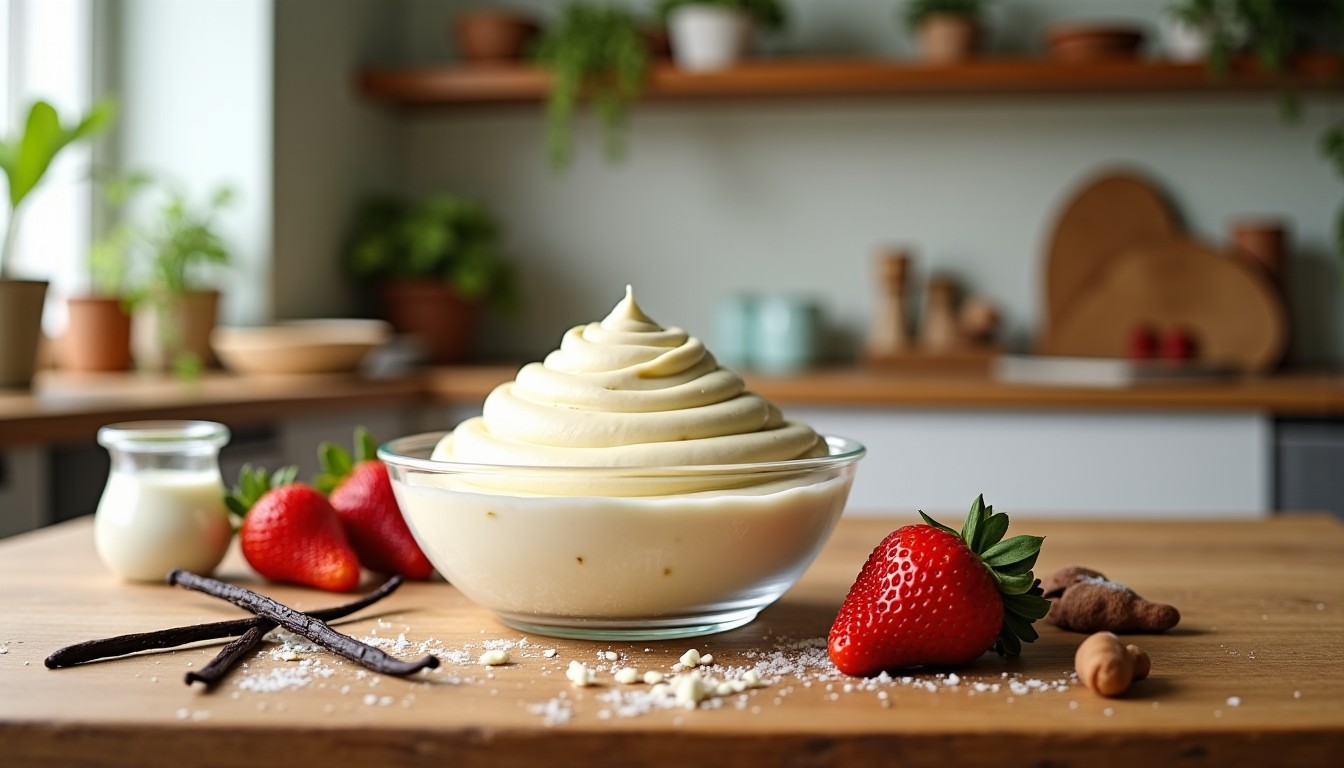 Préparez en un clin d'œil une délicieuse crème onctueuse au mascarpone