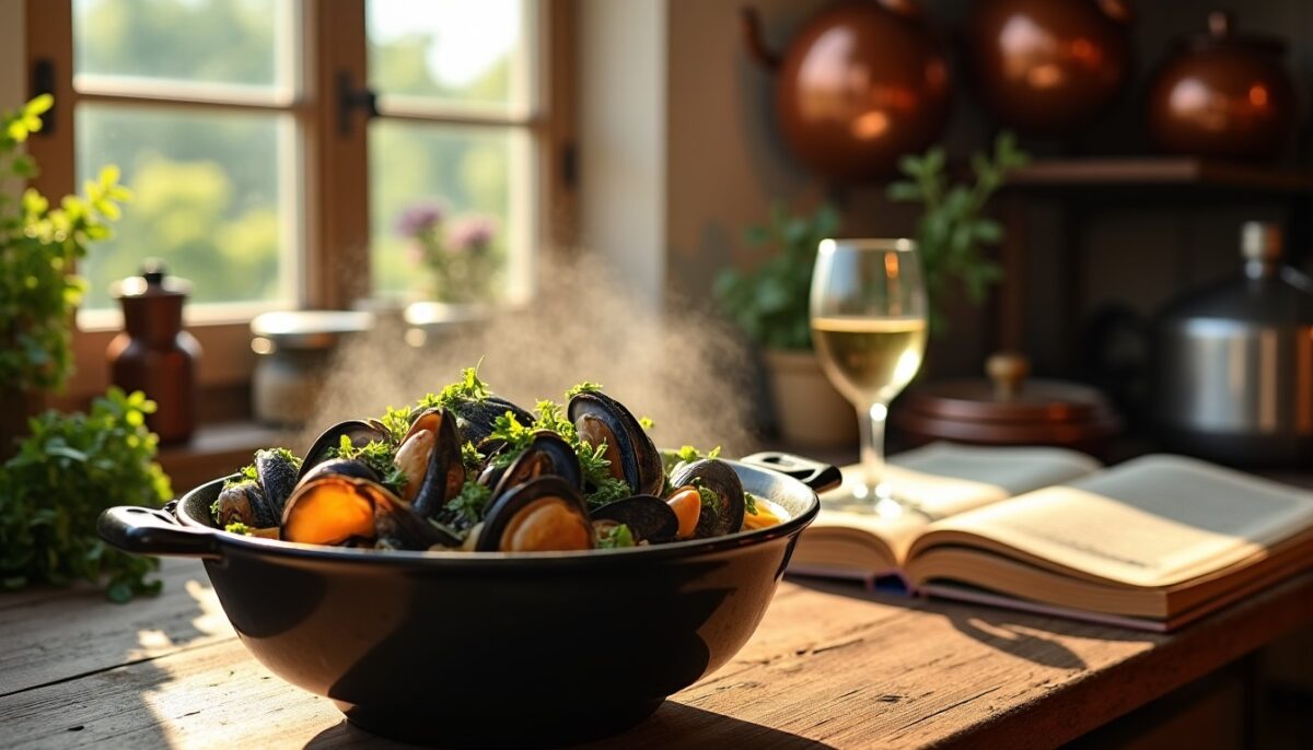 Délicieuses Moules au Maroilles : Une Recette Gourmande et Pleine de Saveurs