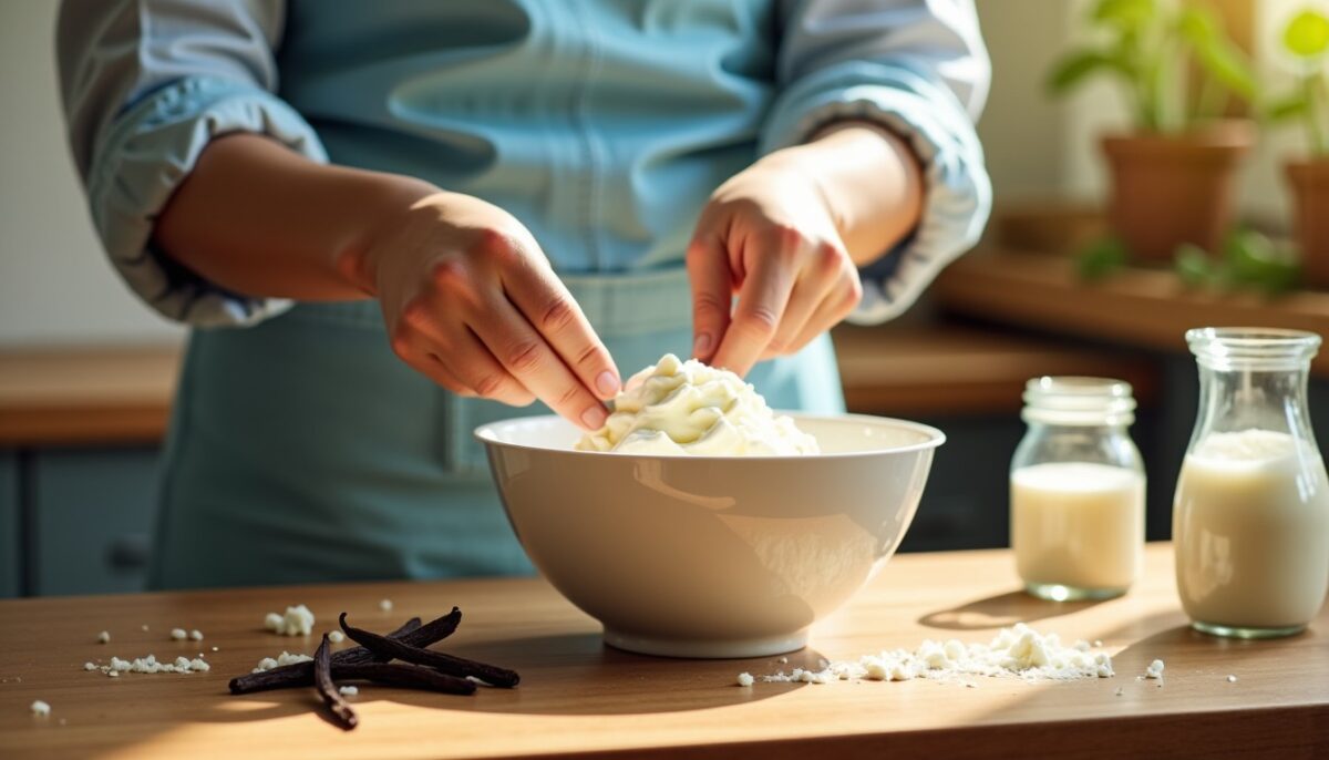 Recette facile : préparez une délicieuse glace à la vanille maison sans utiliser de sorbetière