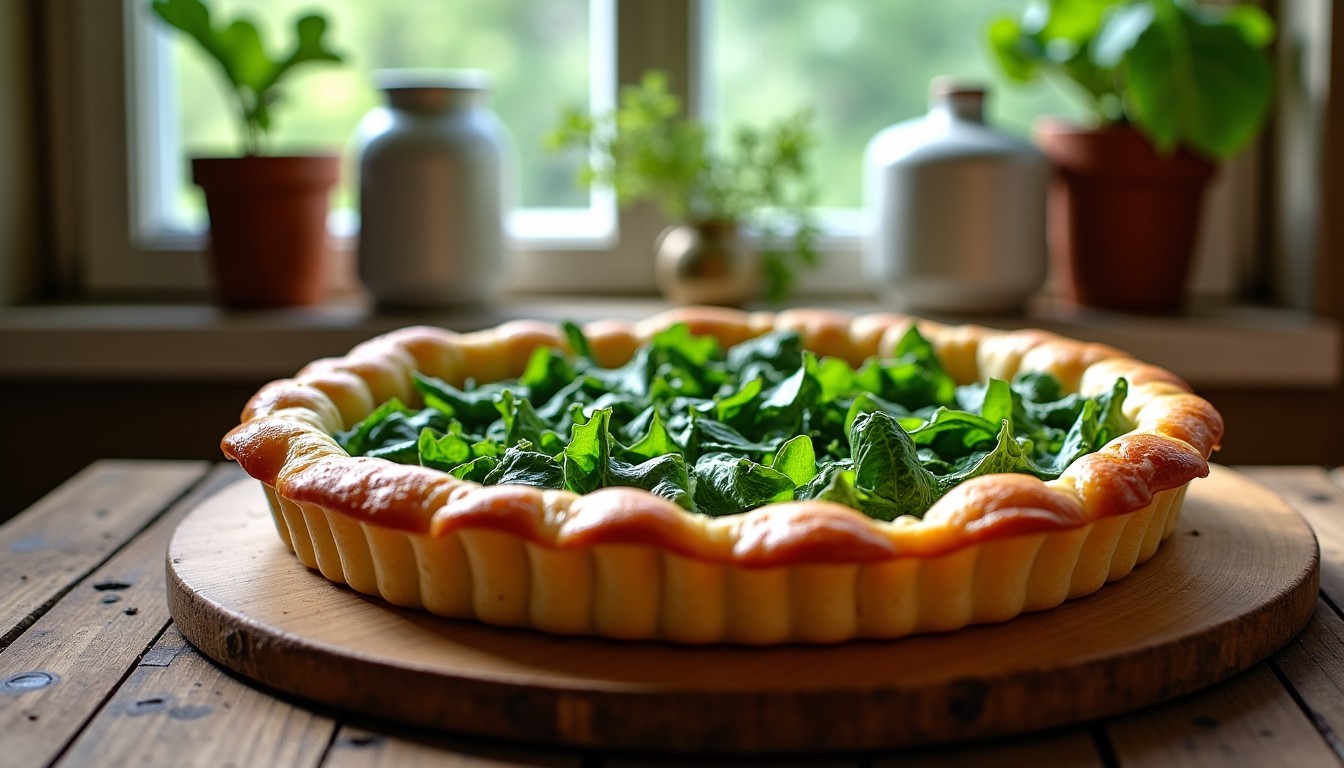 Délicieuse tarte aux blettes et fromage de chèvre : la recette facile et gourmande