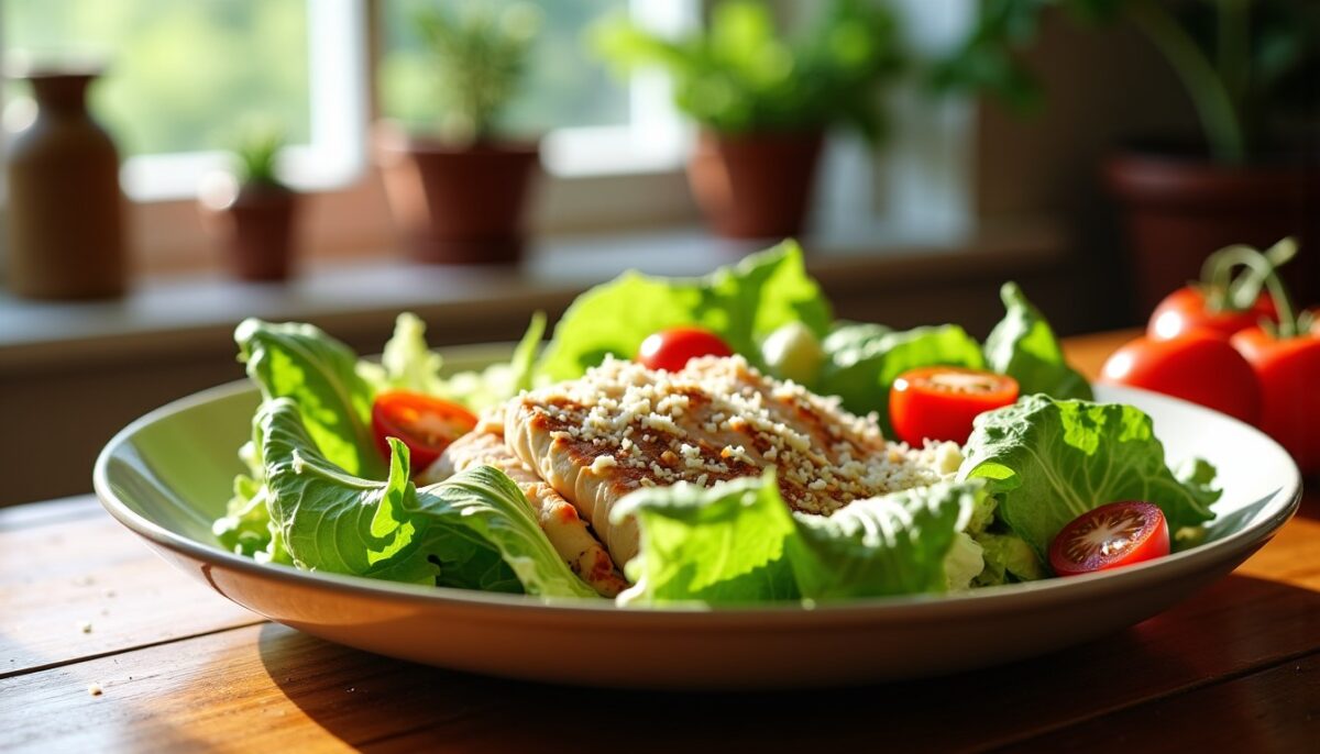 Salade César allégée et express : la recette fraîcheur pour vos envies légères