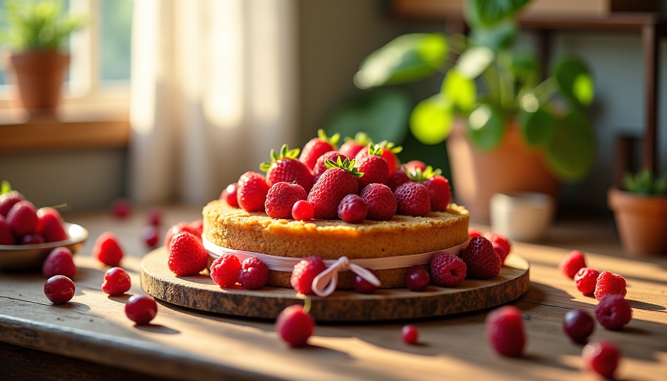 Charlotte aux fruits rouges : une recette savoureuse et simple à réaliser
