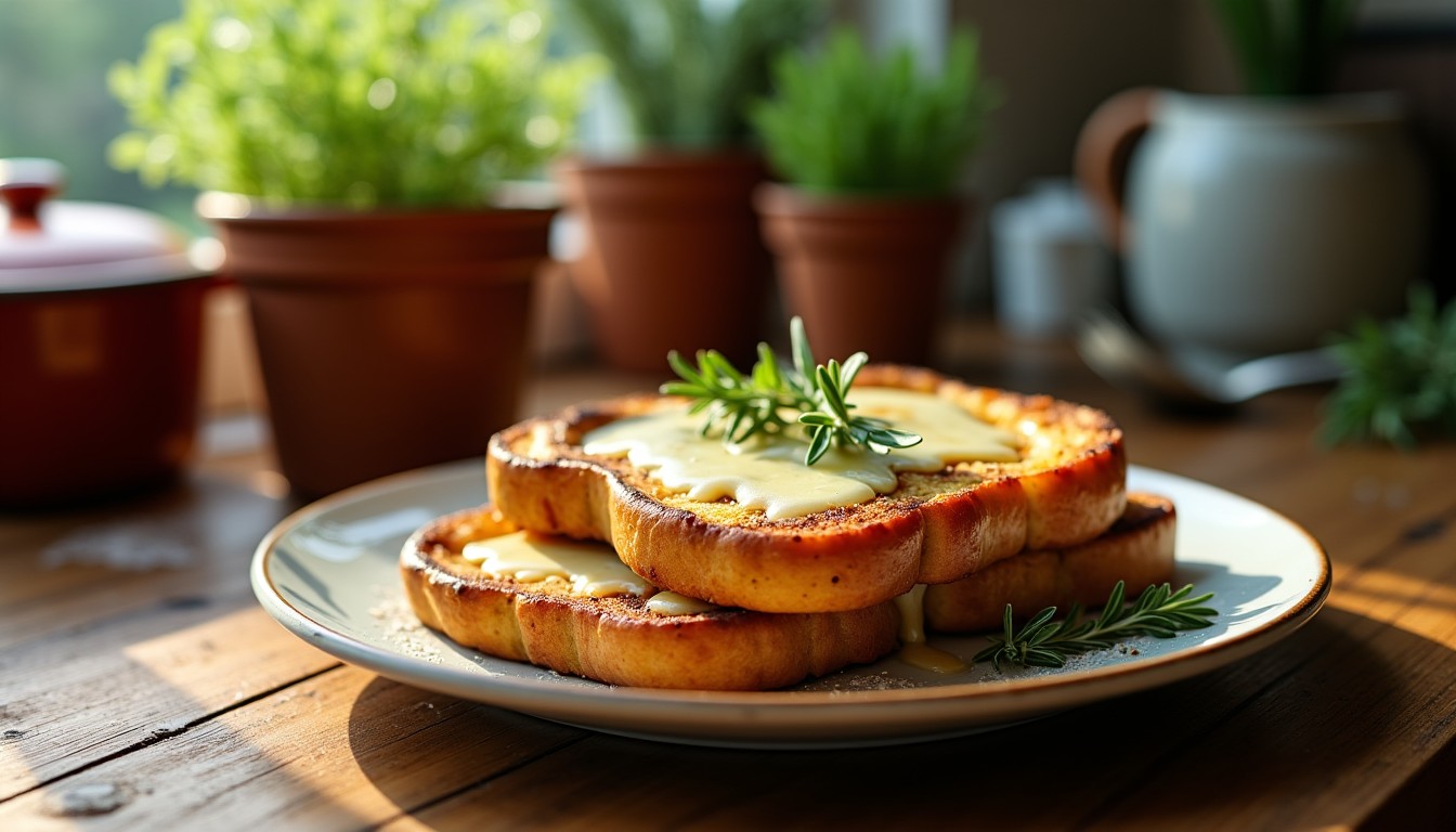 Pain perdu au fromage : la recette irrésistible pour une gourmandise salée