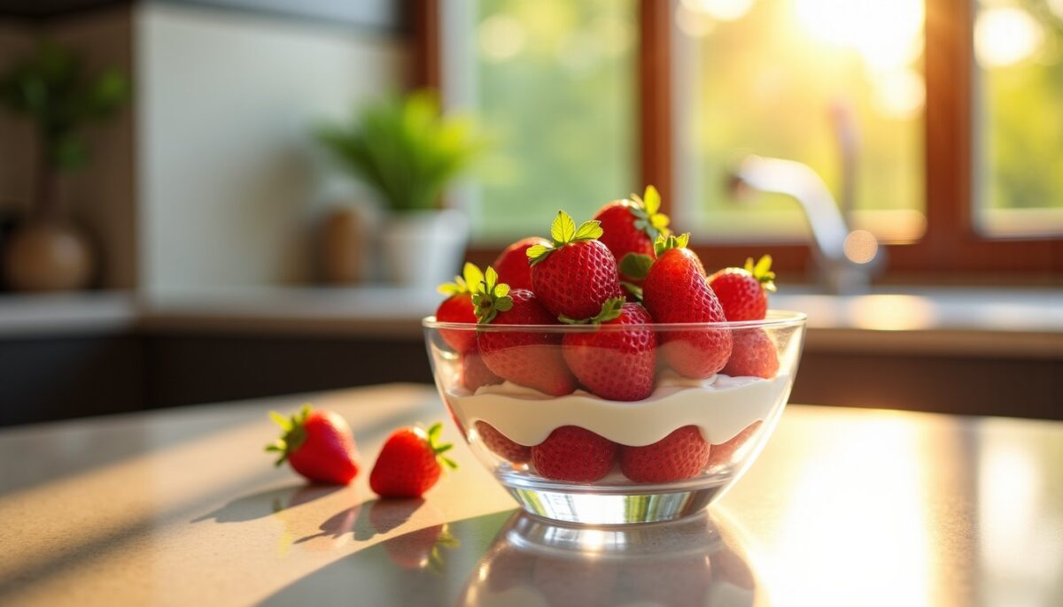 Le dessert aux fraises ultra simple : 3 ingrédients, zéro cuisson pour un délice express