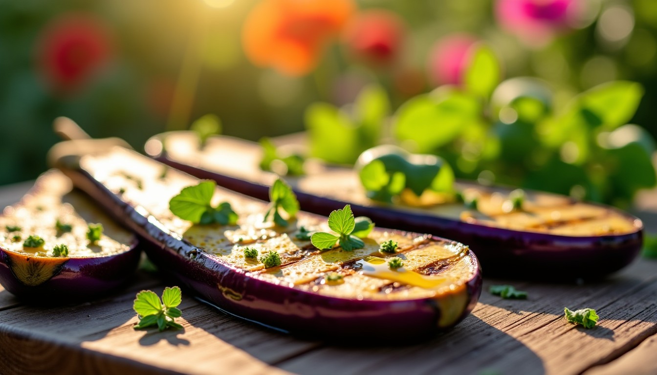 Aubergines grillées marinées : la recette estivale simple et pleine de saveurs