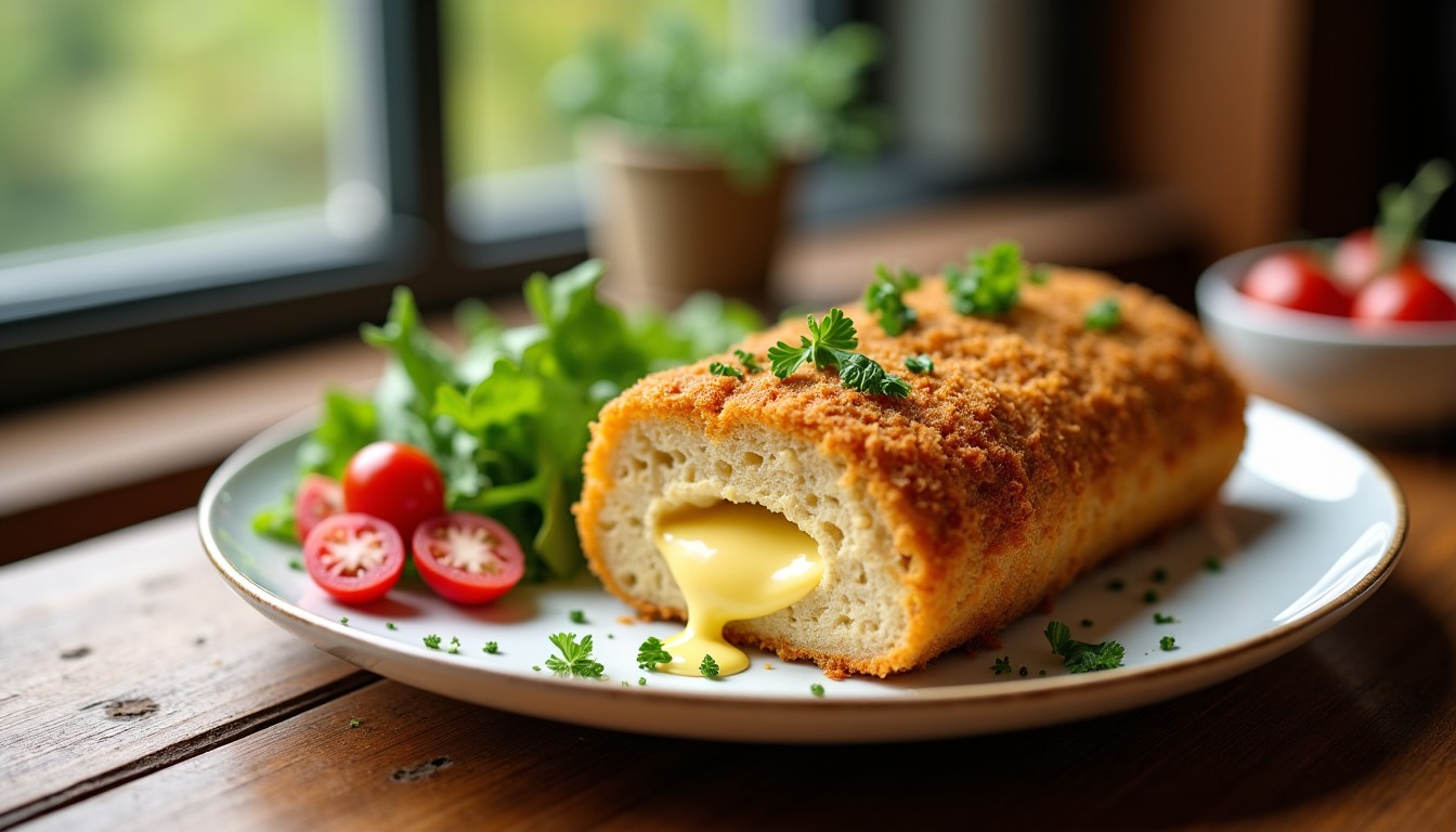 Délicieux cordon bleu au camembert : une recette simple et savoureuse à essayer !