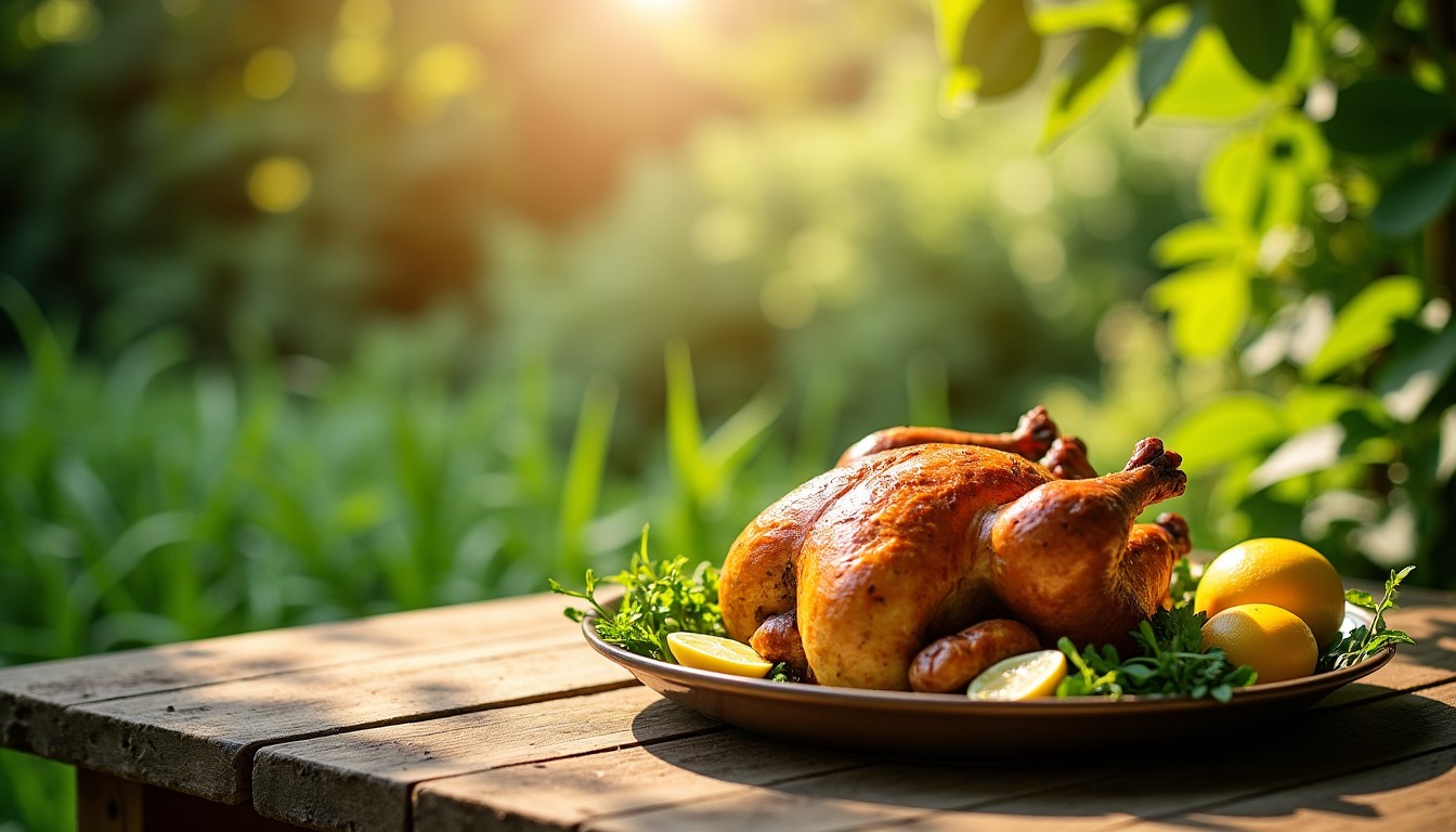 L'astuce ingénieuse pour réussir un poulet rôti juteux et croustillant sans utiliser le four cet été