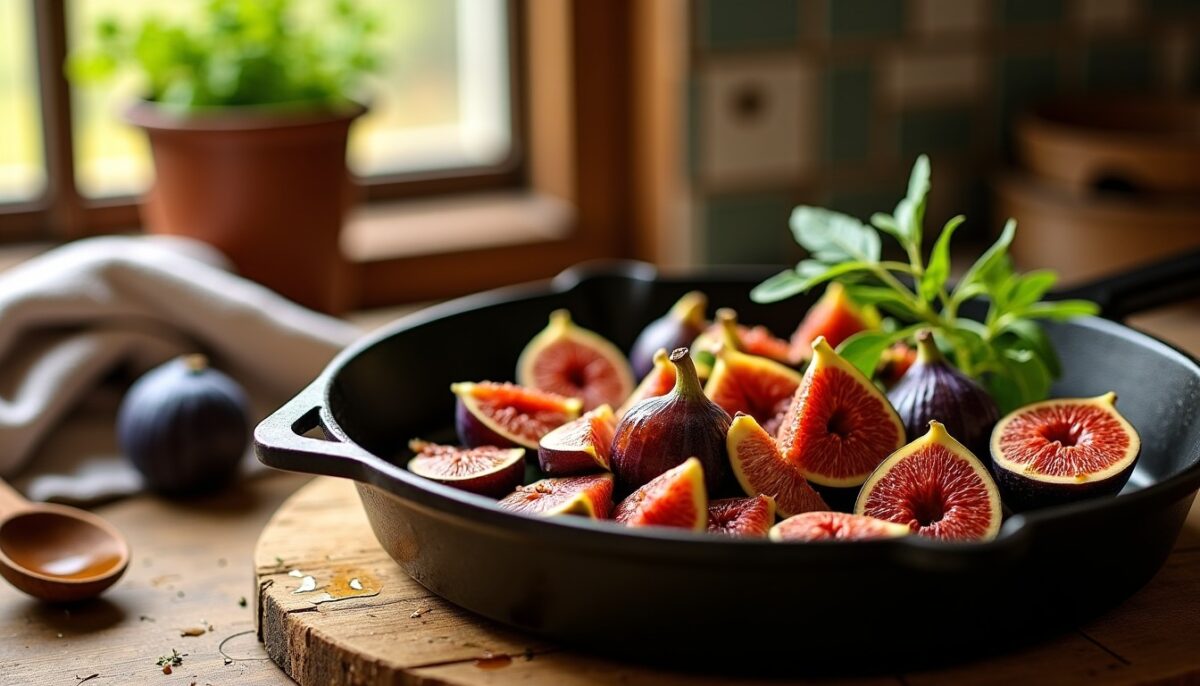 Figues poêlées : une recette savoureuse et simple à réaliser