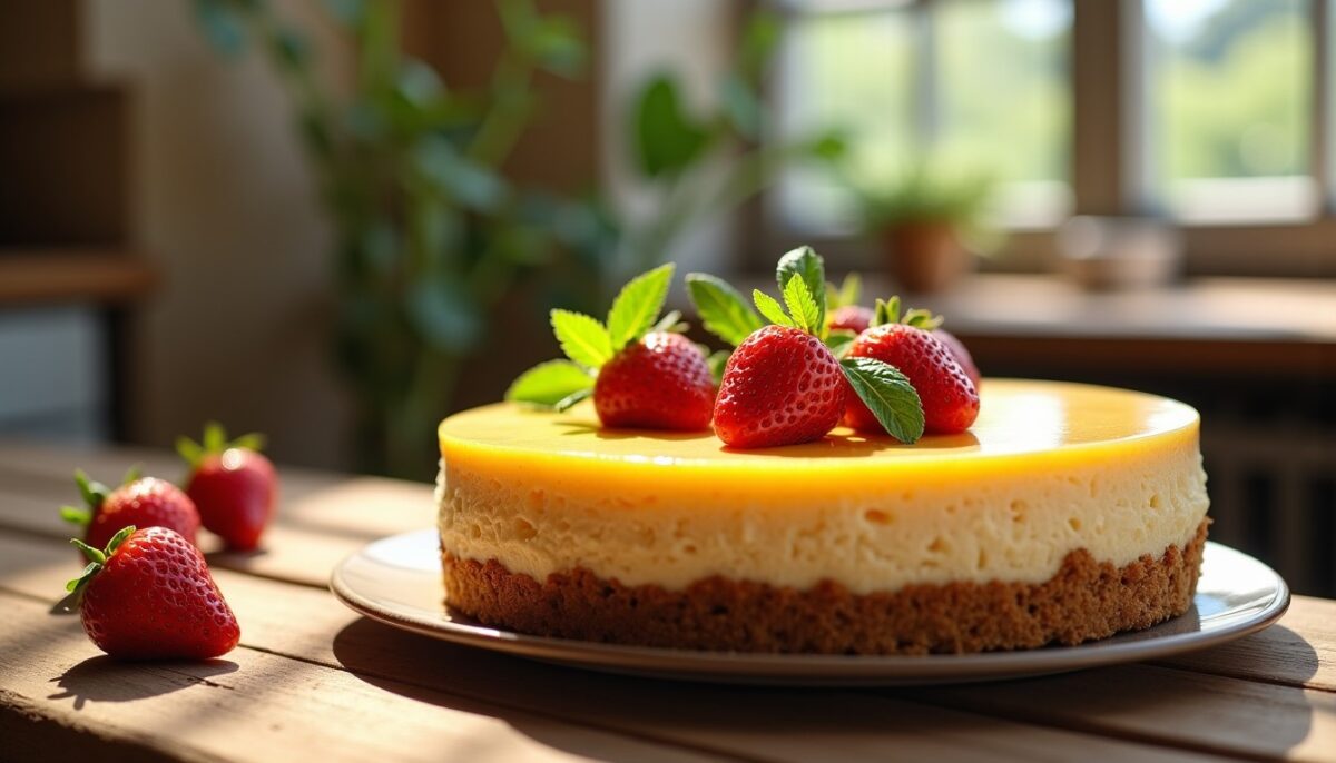 Délice sucré : la recette savoureuse de la tarte au fromage frais