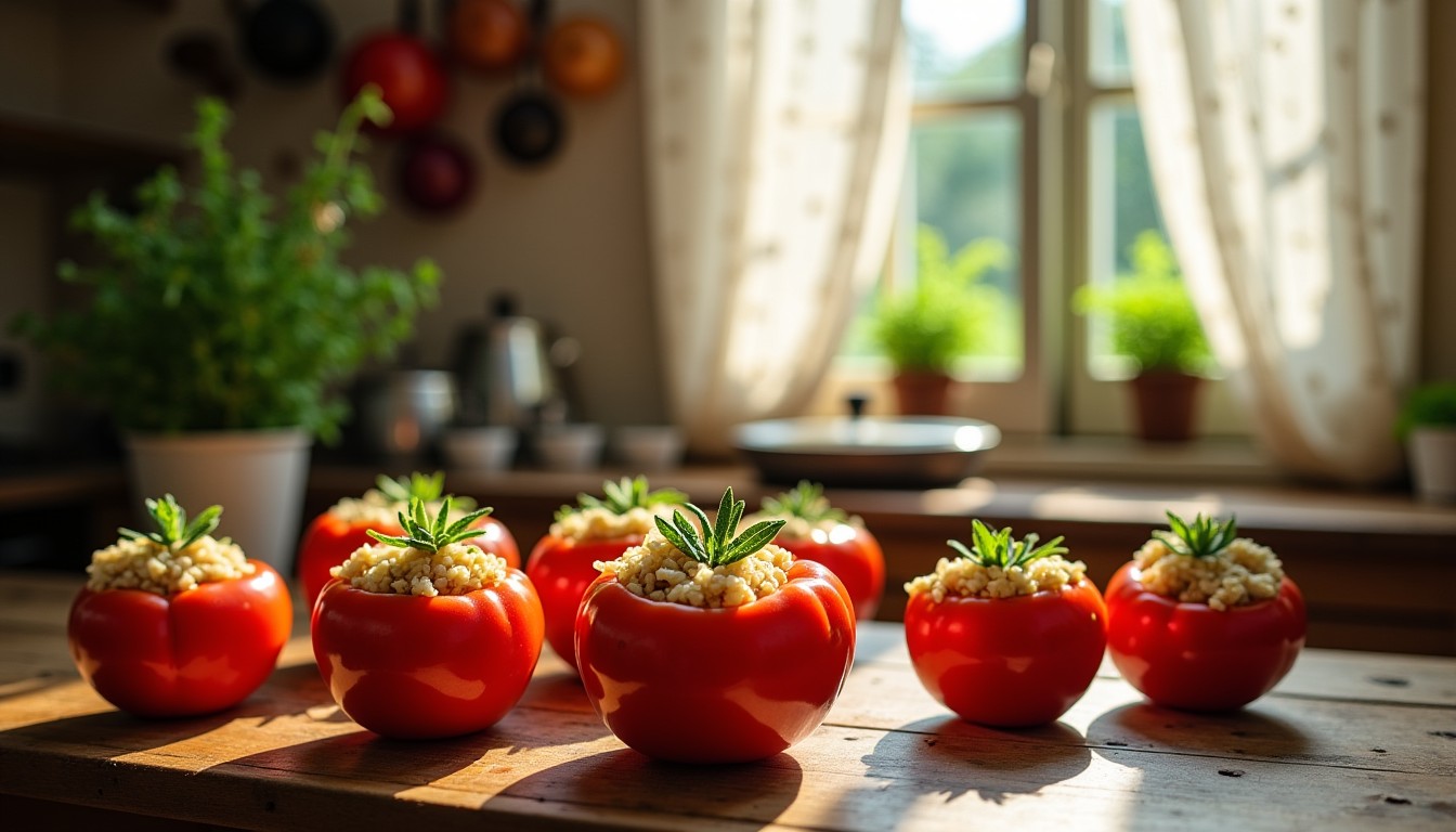 Tomates farcies légères et savoureuses : la recette traditionnelle de grand-mère pour un été gourmand