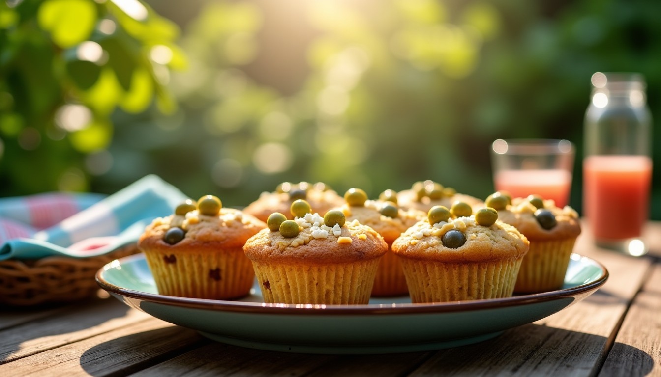 Muffins salés feta-olives : la recette express pour un apéro d'été réussi