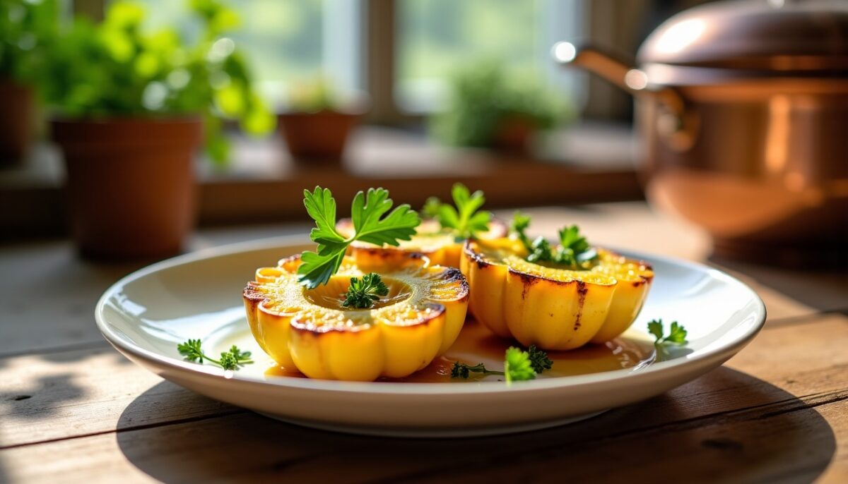 Délice de pâtisson en persillade : une recette simple et pleine de saveurs