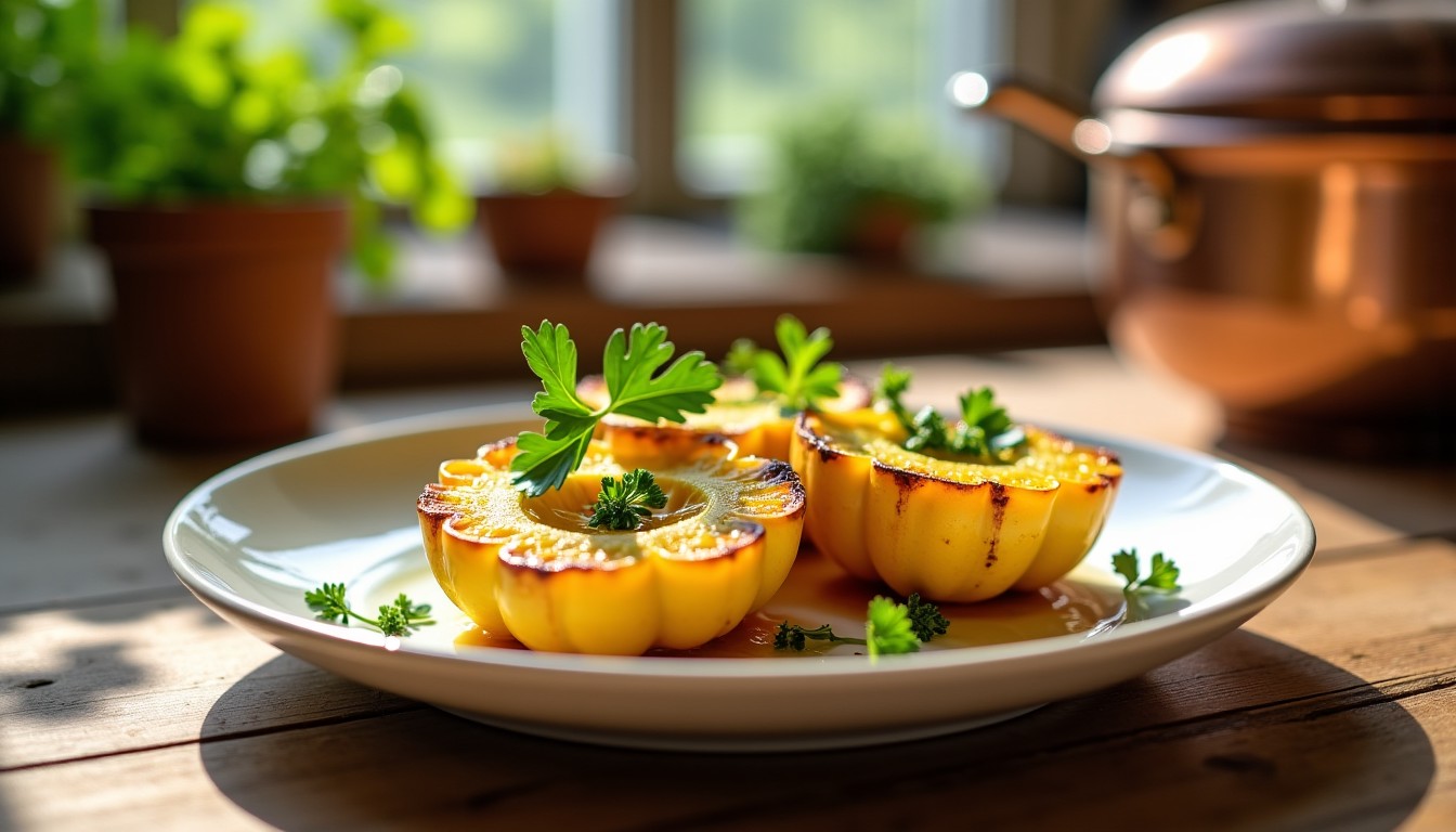 Délice de pâtisson en persillade : une recette simple et pleine de saveurs