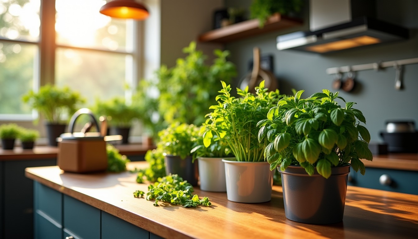 Les secrets pour garder vos herbes aromatiques fraîches et savoureuses toute l'année comme un expert