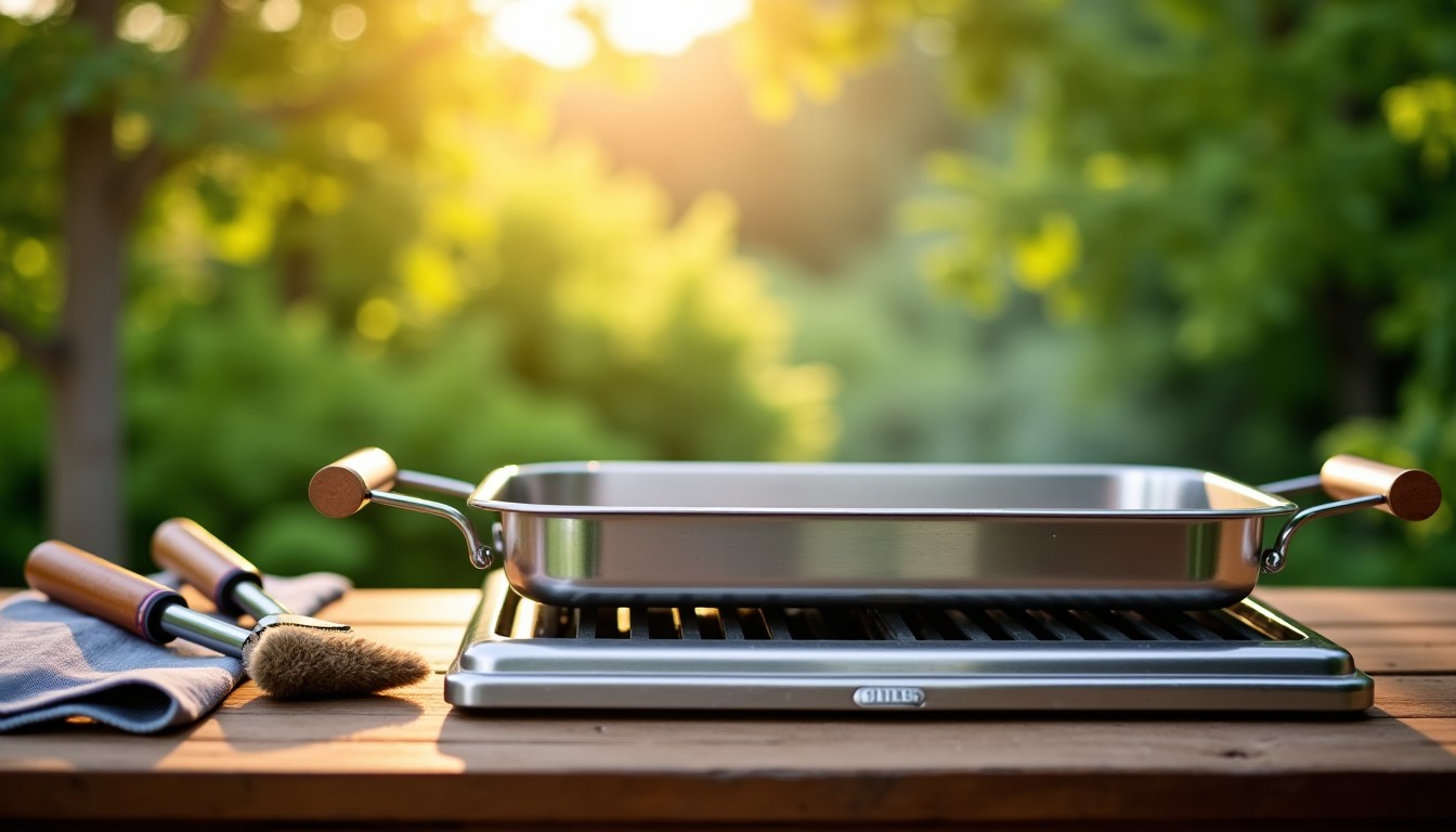 Plancha brûlée : découvrez l’astuce infaillible pour la nettoyer sans effort