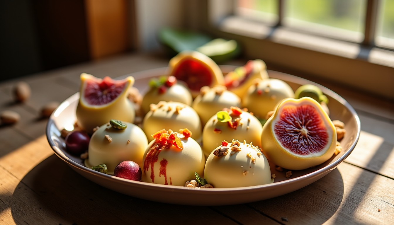 Délices légers : l'alliance gourmande des mendiants aux fruits secs et chocolat blanc