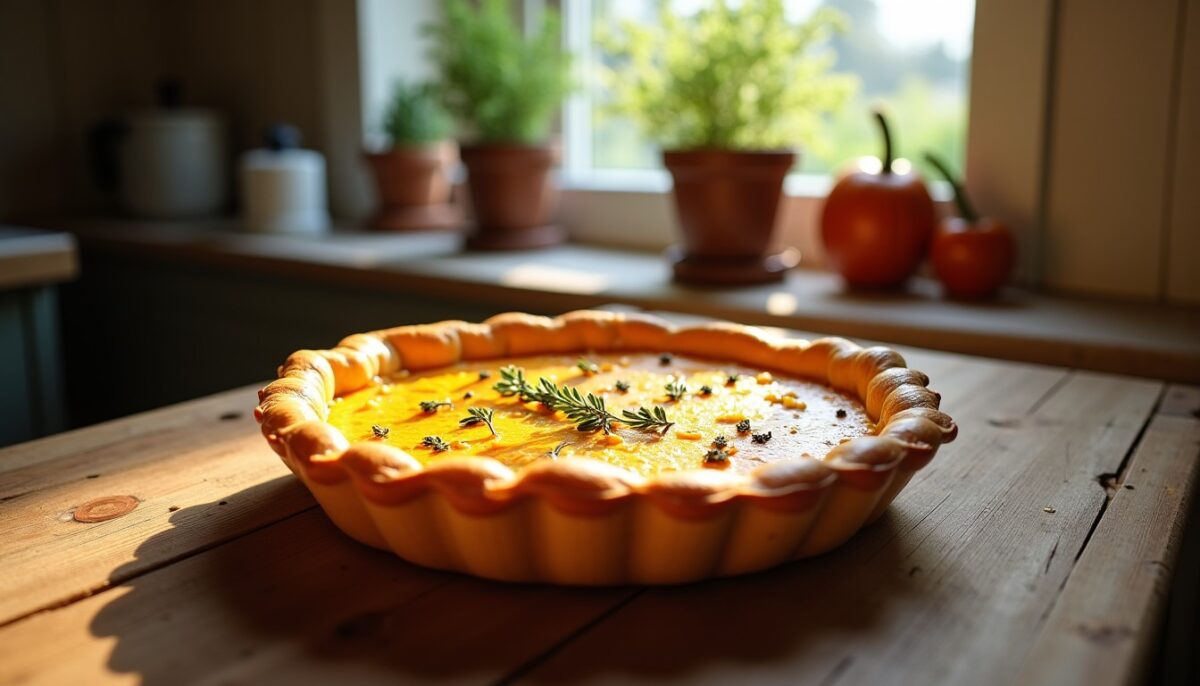 Délicieuse tarte au potiron et fromage : une recette pleine de saveurs