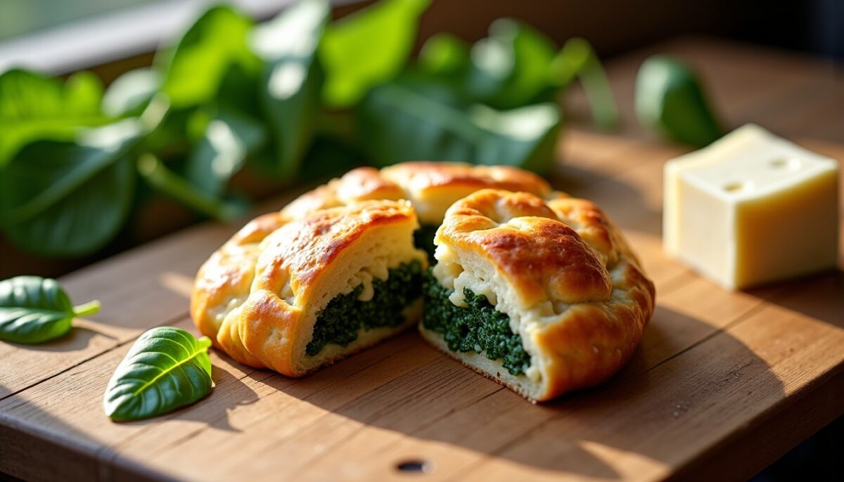 Délice feuilleté léger aux épinards frais et Roquefort fondant : la recette gourmande à tester