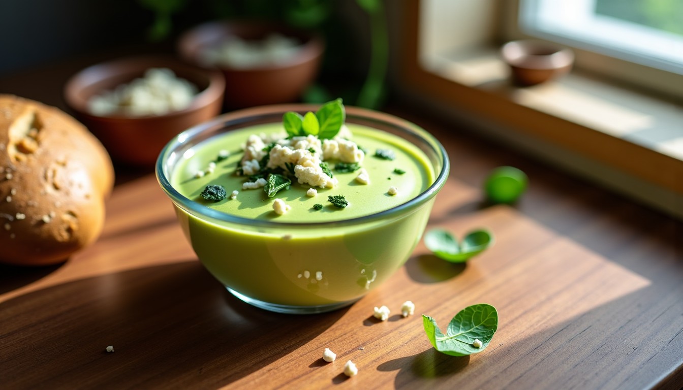 Délicieuse mousse d’avocat onctueuse au fromage bleu : recette facile et gourmande