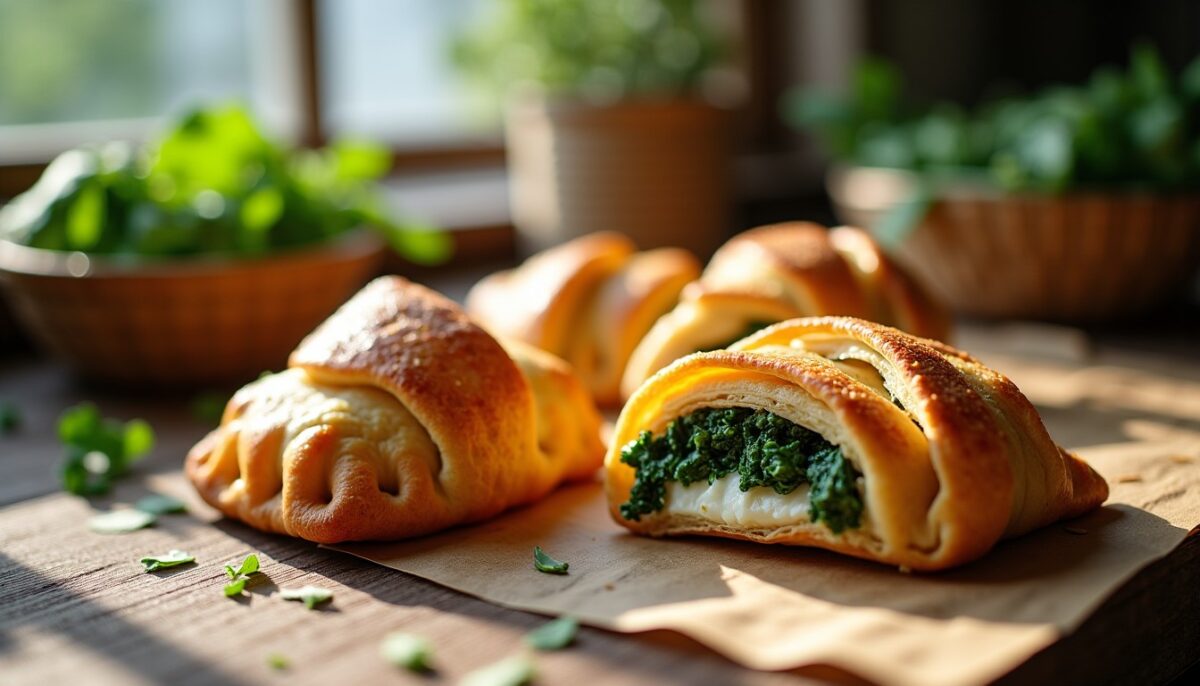 Délicieuses bricks aux épinards, thon et fromage frais : une recette savoureuse et facile à réaliser
