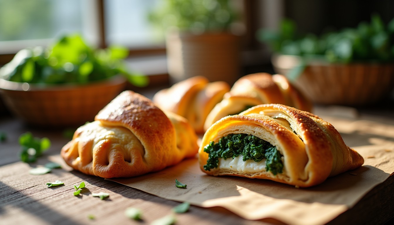 Délicieuses bricks aux épinards, thon et fromage frais : une recette savoureuse et facile à réaliser