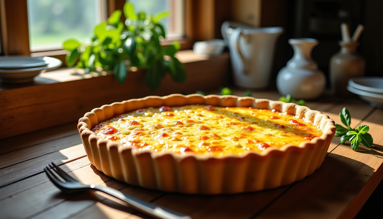 Quiche au maroilles : savourez un festin fromager irrésistible