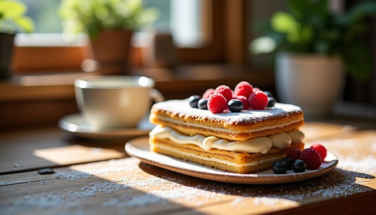 Délice Gourmand : Recette Facile du Mille-Feuille à la Crème Pâtissière Légère