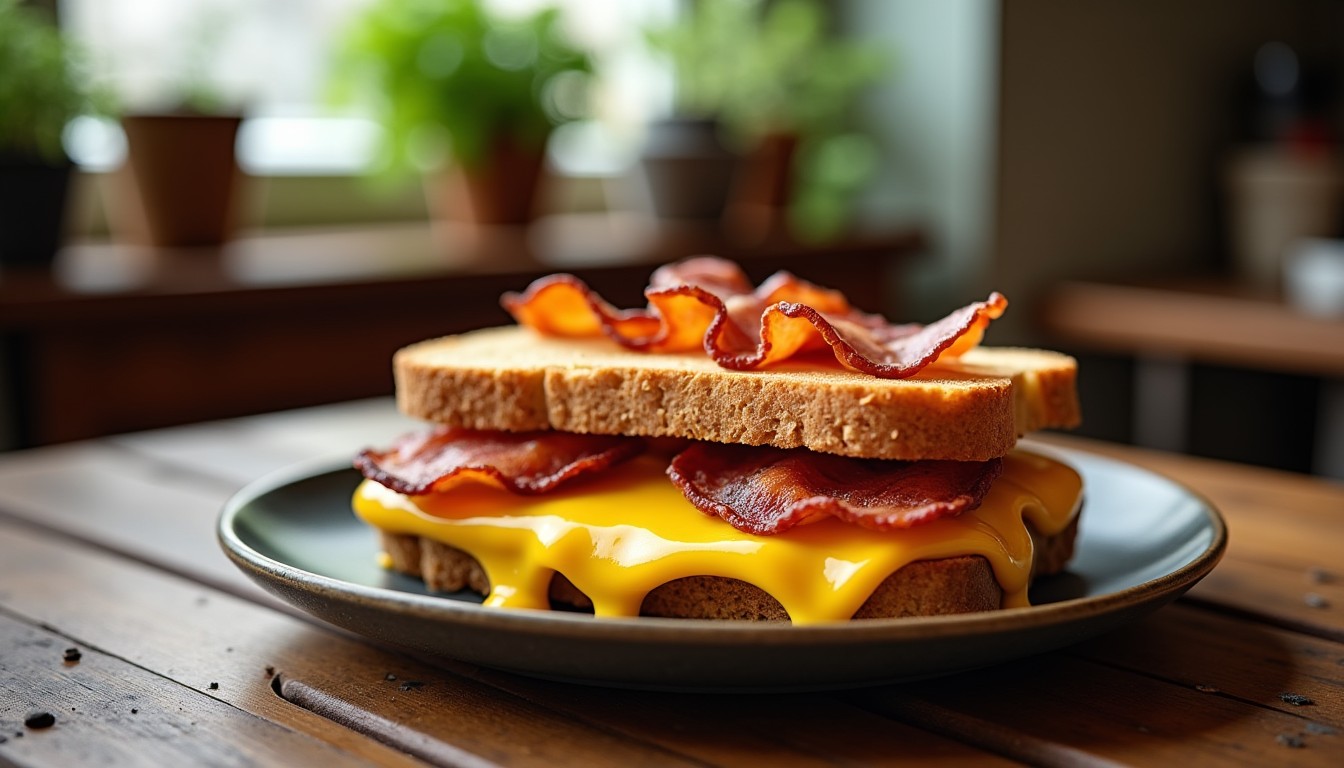 Délicieux croque-Monsieur au Maroilles fondant et bacon croustillant : une recette gourmande
