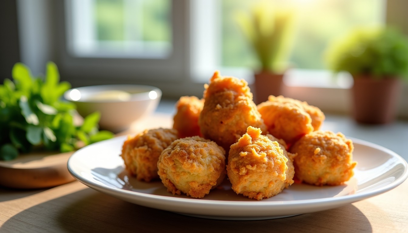 Nuggets de poulet croustillants et légers au four : une recette facile et saine à adopter