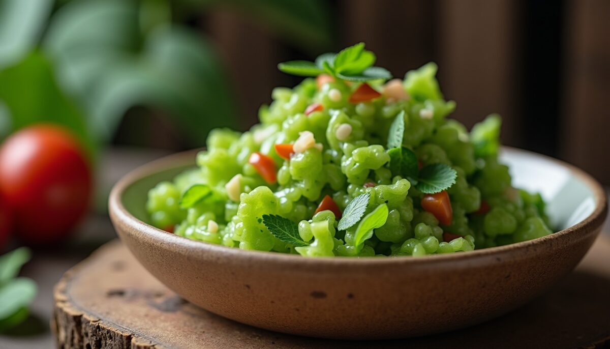 Découvrez la fraîcheur exotique : Salade légère de papaye verte inspirée du Laos