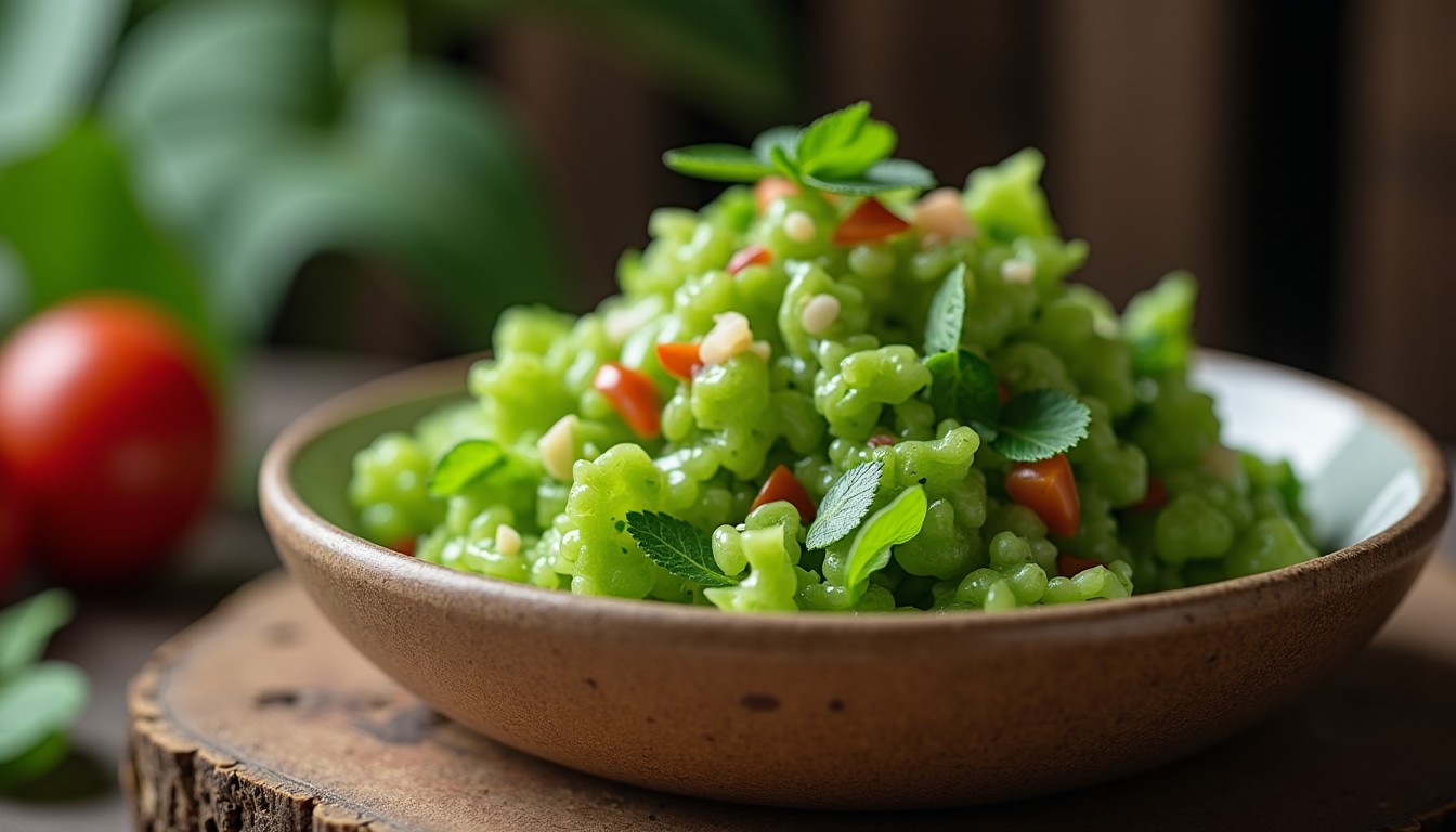 Découvrez la fraîcheur exotique : Salade légère de papaye verte inspirée du Laos