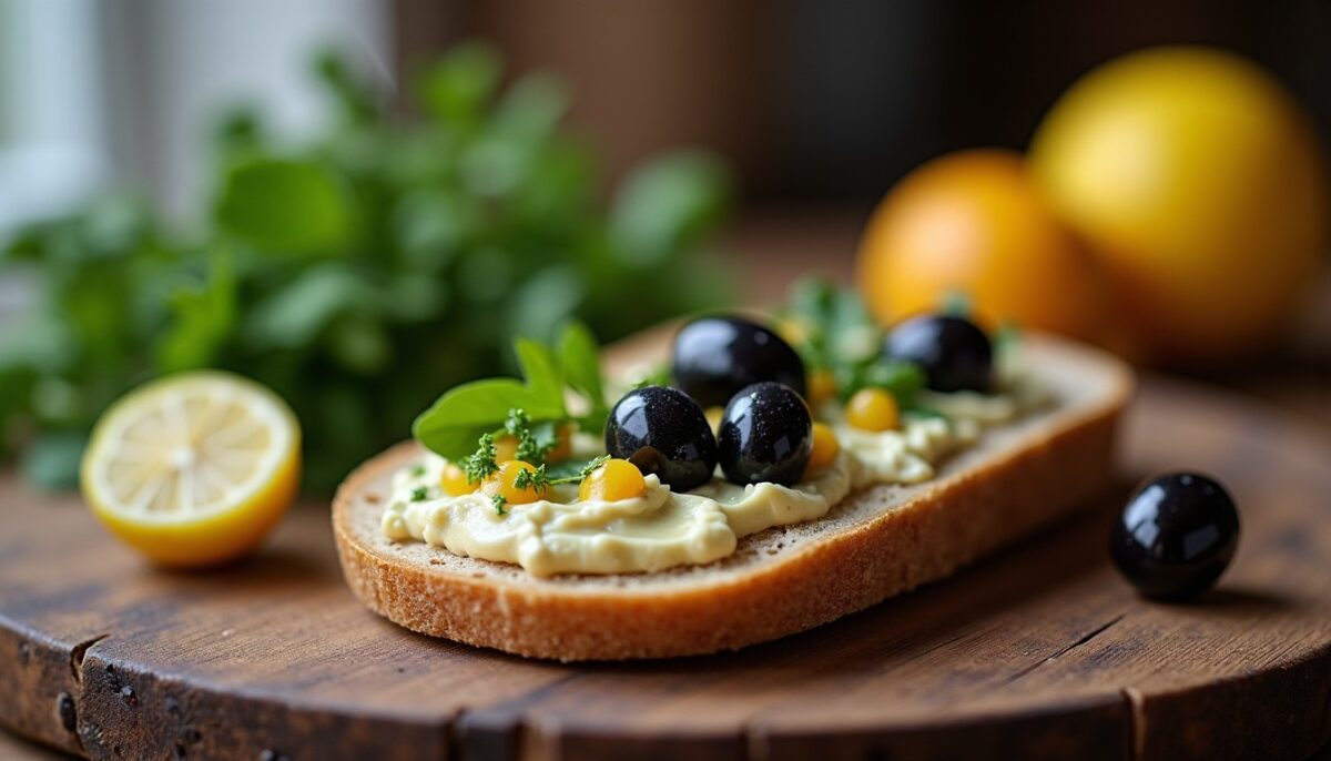 Tapenade d’olives noires et chèvre frais : une recette gourmande et facile à réaliser