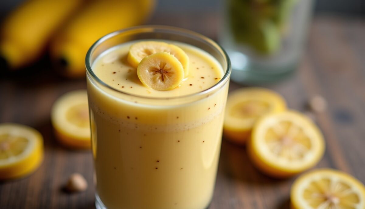 Délice glacé mangue-banane : une recette simple et légère de smoothie