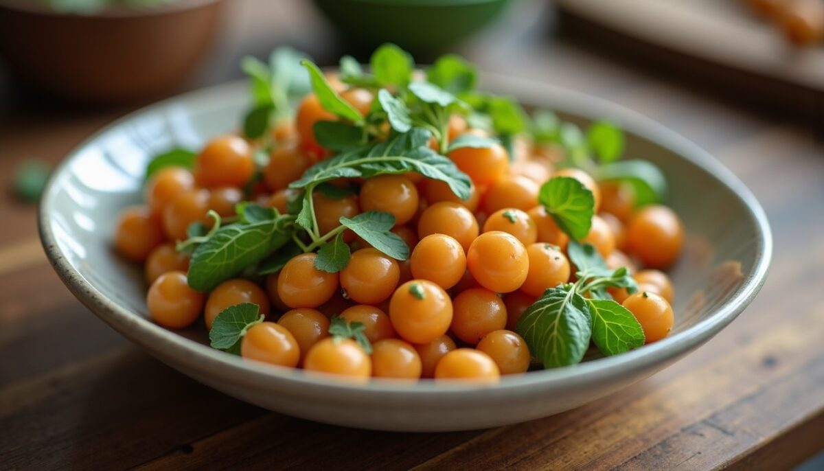 Recette saine et express : salade équilibrée de pois chiches gourmande