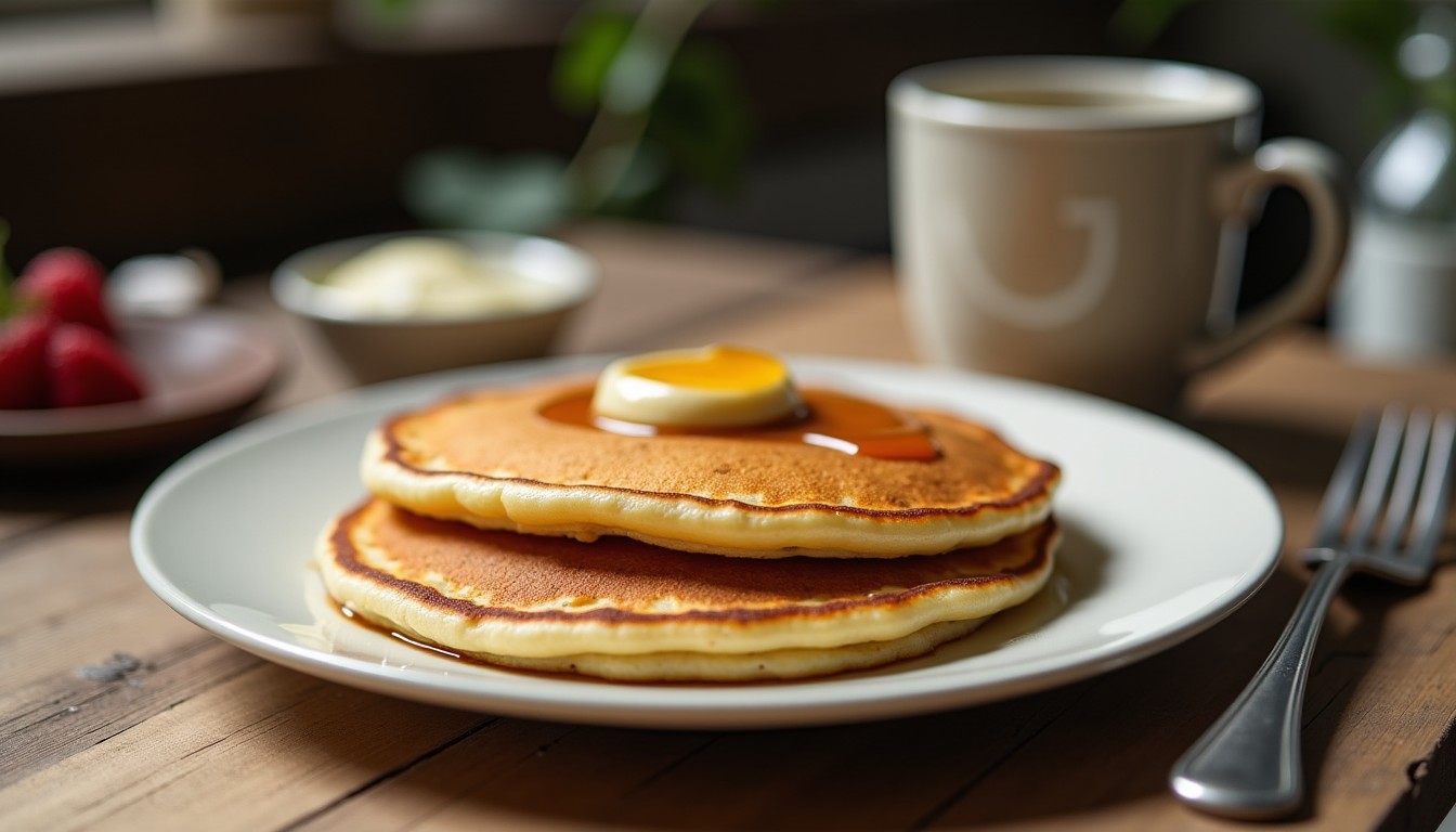 Délicieux pancakes légers : la recette simple pour se régaler sainement