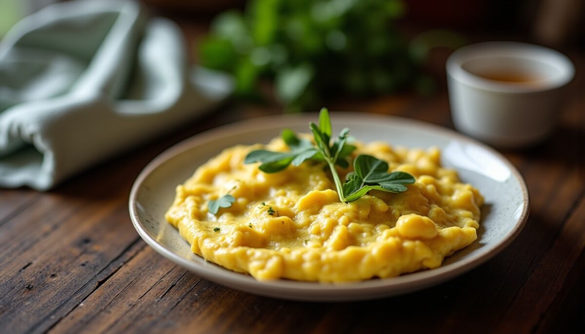 Découvrez la recette authentique de l’omelette au Bleu d’Auvergne : un délice fromager garanti
