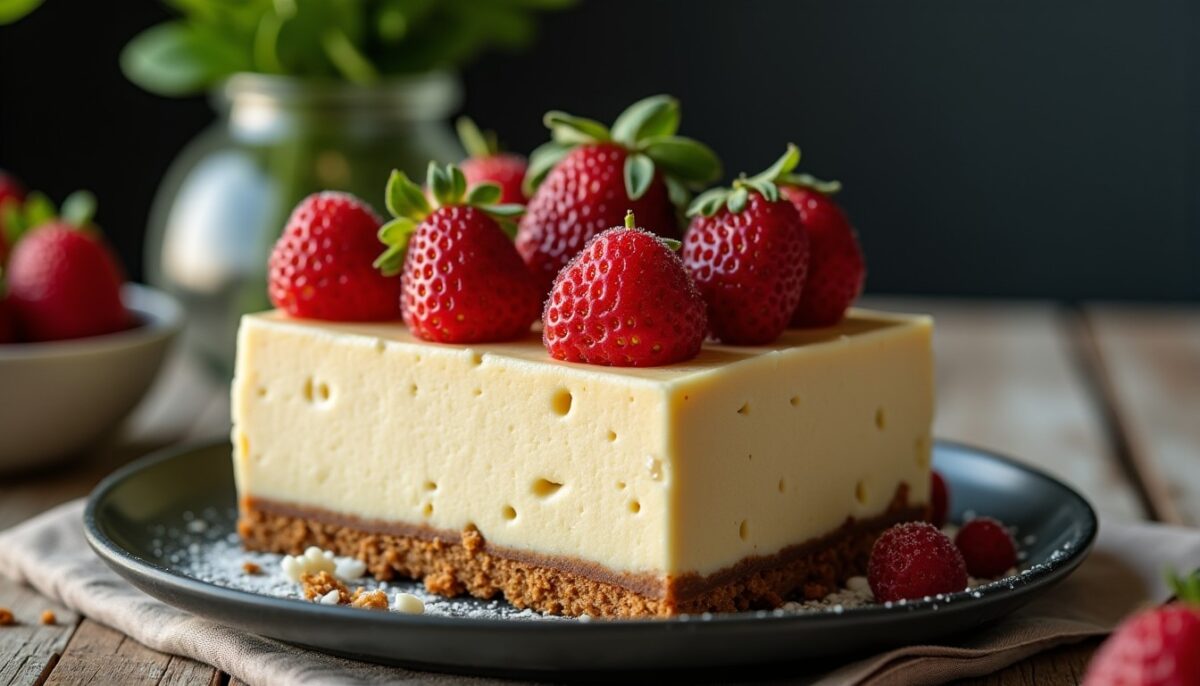 Délice crémeux : cheesecake au mascarpone sans œuf, la recette irrésistible