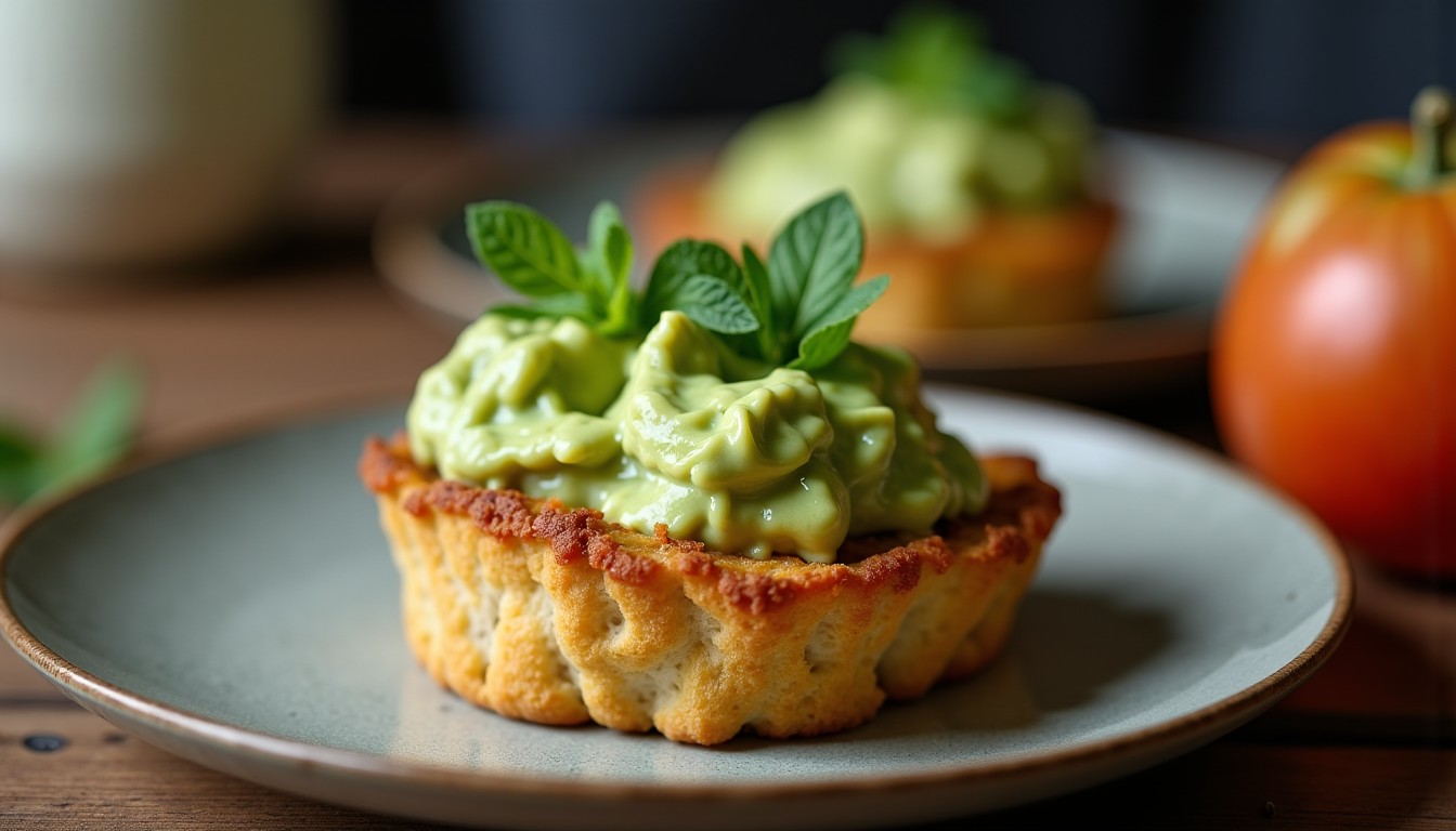 Cornet croustillant garni de guacamole et fromage frais : la recette gourmande à ne pas manquer !