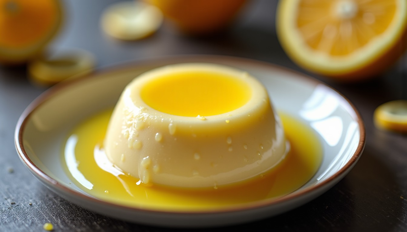 Délicieuse panna cotta légère au citron : la recette simple à maîtriser