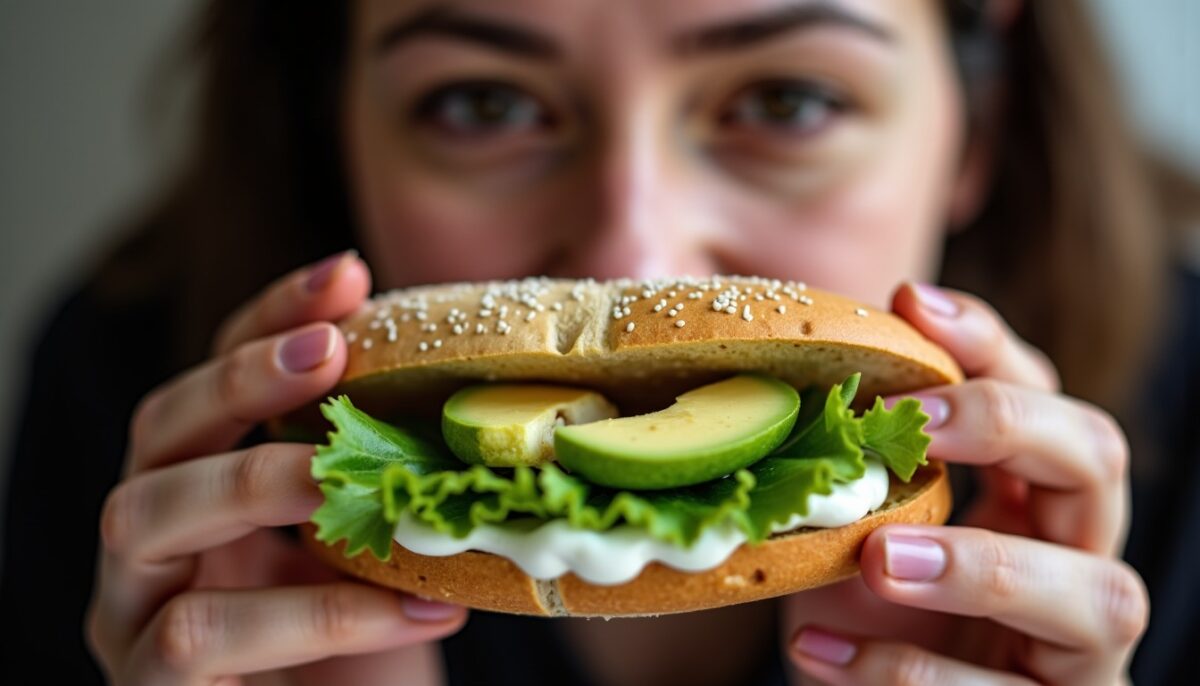 Savourez un sandwich gourmand à l’avocat, betterave et fromage frais